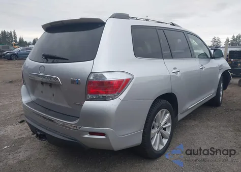 2012 Toyota Highlander Hybrid Limited V6 z USA, uszkodzony, nr VIN JTEDC3EH9C2010474